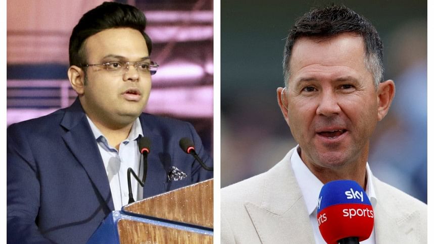 jay shah and Ricky Ponting jay shah and Ricky Ponting