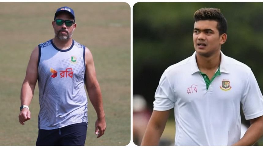 Andre Adams & Taskin Ahmed Andre Adams & Taskin Ahmed