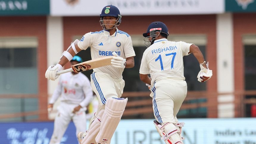 Yashasvi Jaiswal & Rishabh Pant Yashasvi Jaiswal & Rishabh Pant