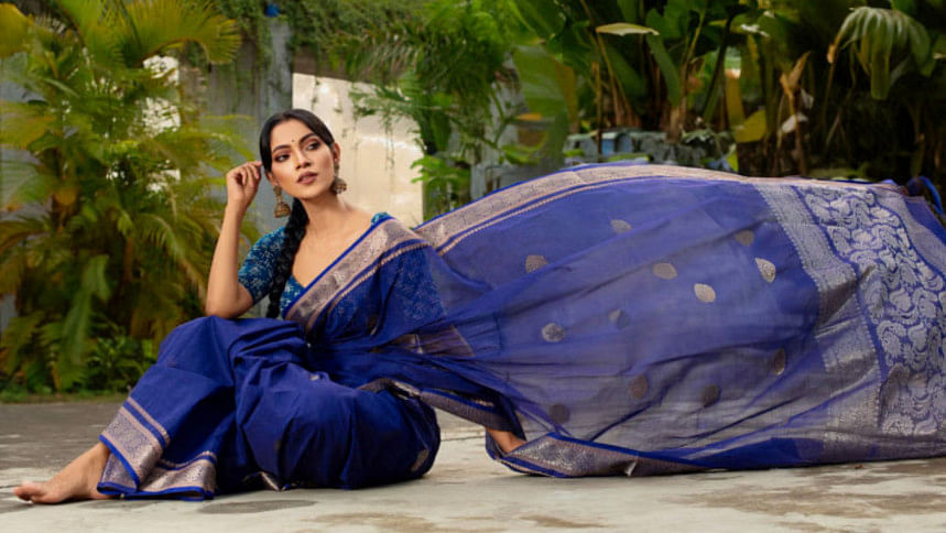 সুতি শাড়ি সুতি শাড়ি