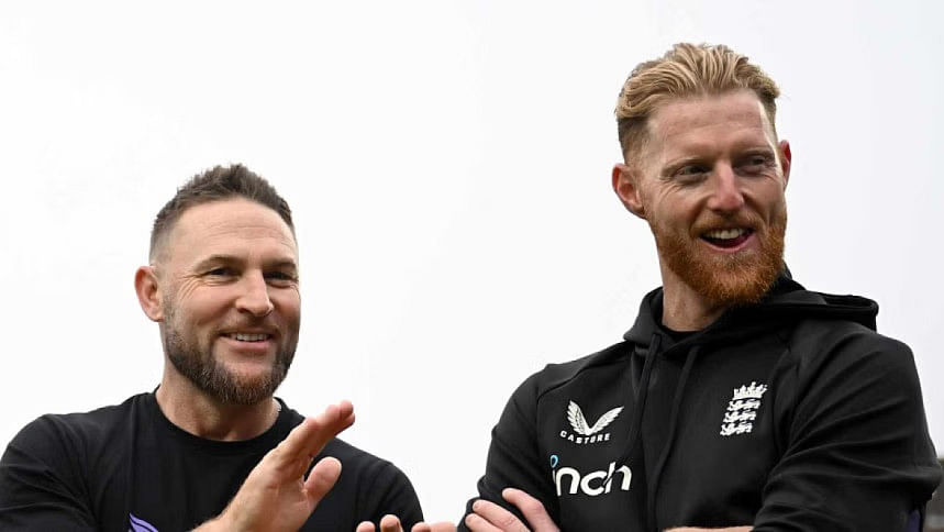 Brendon McCullum and Ben Stokes Brendon McCullum and Ben Stokes