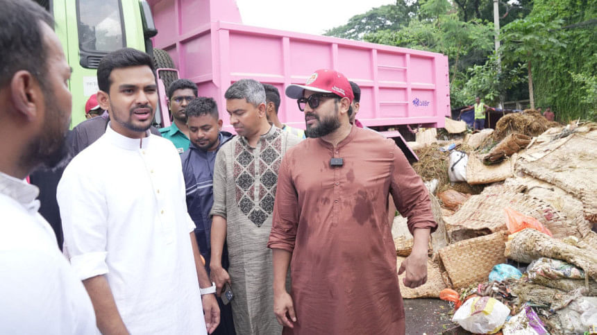 স্থানীয় সরকার উপদেষ্টা আসিফ মাহমুদ সজীব ভুঁইয়া। ছবি: স্টার