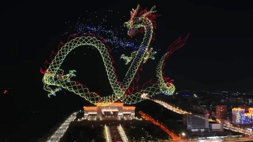 ড্রোন শো ড্রোন শো