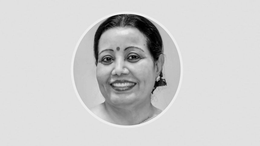 কণ্ঠশিল্পী জীনাত রেহানা। ফাইল ছবি
