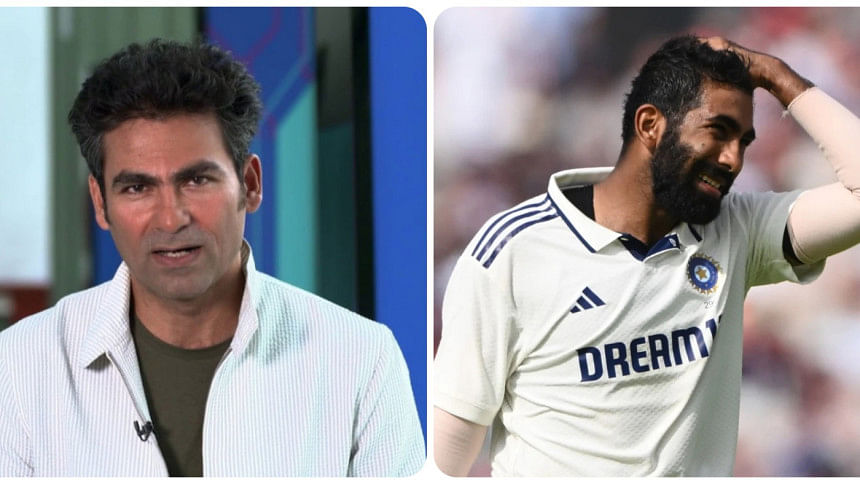 Jasprit Bumrah & Mohammad Kaif Jasprit Bumrah & Mohammad Kaif