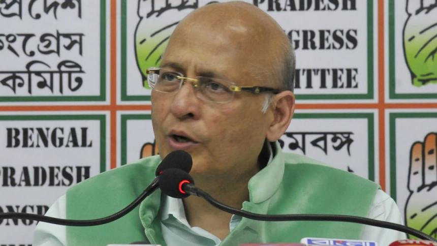 কংগ্রেস নেতা অভিষেক মণু সিংভি। ফাইল ছবি: স্টেটসম্যান