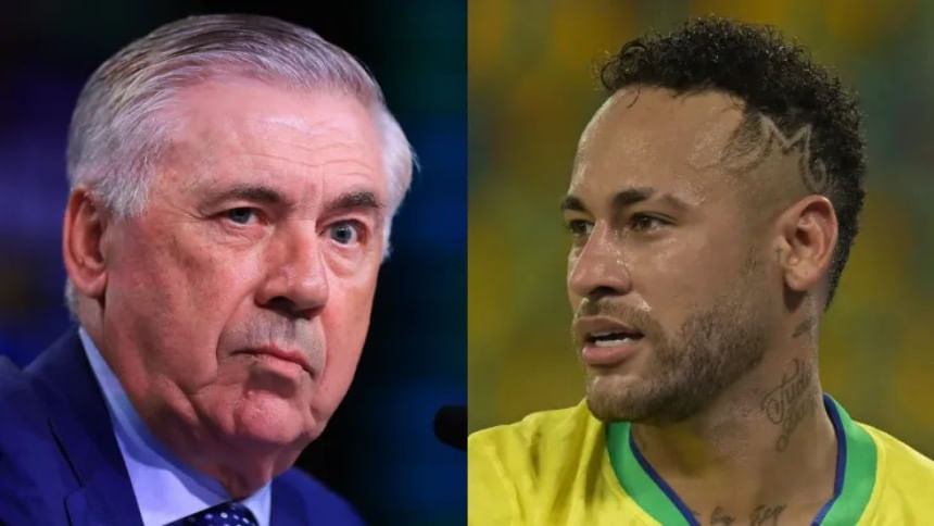 carlo ancelotti and neymar carlo ancelotti and neymar