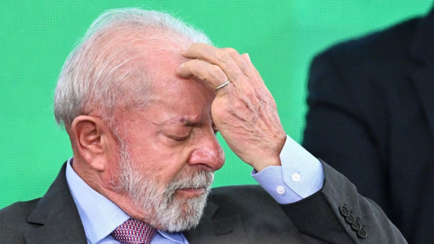 মাদকচক্র লুলার কপালে ভাঁজ ফেলেছে। ছবি: এএফপি