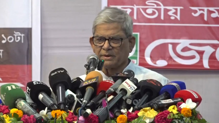 দেশে সংকট তৈরি করেছে অন্তর্বর্তী সরকার: ফখরুল