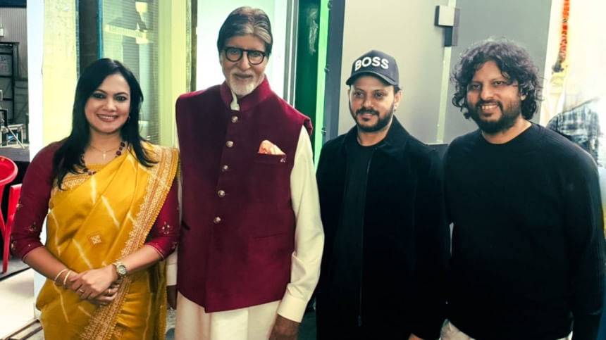 অমিতাভ বচ্চনের শুভকামনা পেল শাকিবের ‘প্রিন্স’ টিম