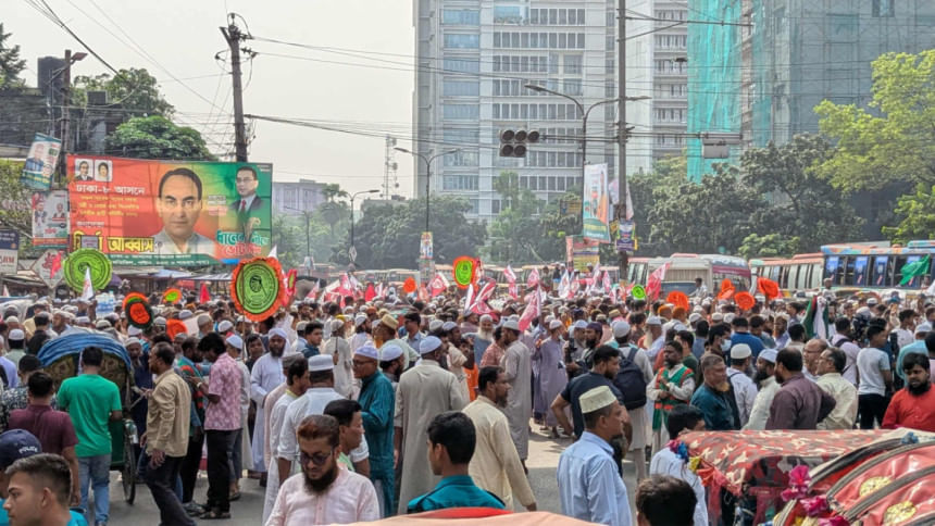 মঙ্গলবার দুপুরে পল্টনে যৌথ সমাবেশ, থাকবেন ৮ দলের শীর্ষ নেতারা 