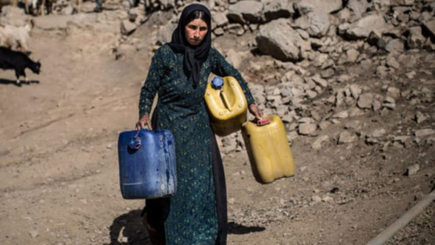 দীর্ঘদিন ধরে পানি সংকটে ভুগছেন ইরানিরা। ছবি: সংগৃহীত