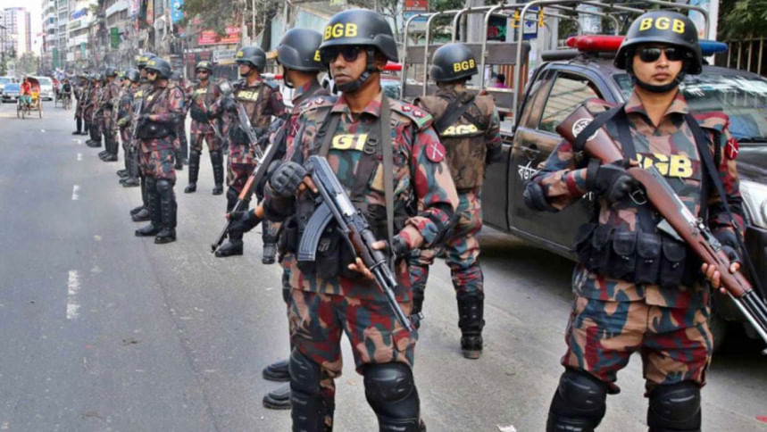 আইনশৃঙ্খলা রক্ষায় ঢাকা, নায়ারণগঞ্জ ও গাজীপুরে ১৪ প্লাটুন বিজিবি মোতায়েন