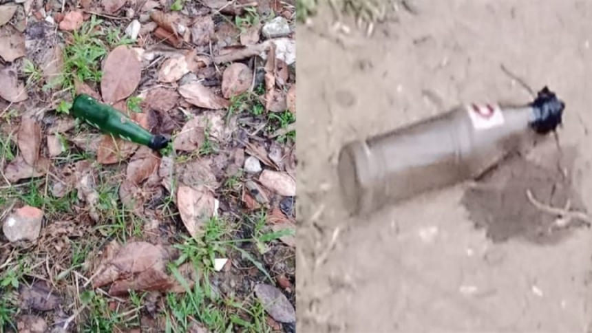 গাজীপুরে গ্রামীণ টেলিকম ট্রাস্টের রিসোর্টে কেরোসিনভর্তি বোতল নিক্ষেপ