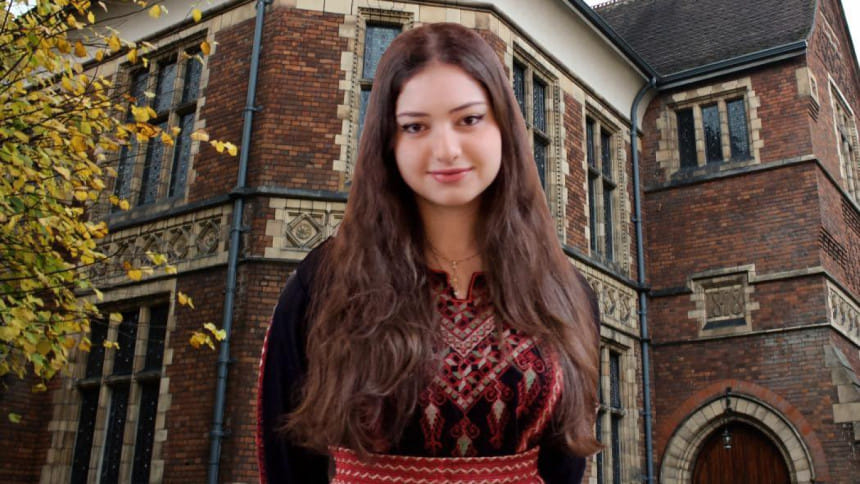 অক্সফোর্ড ইউনিয়নের সভাপতি হিসেবে নির্বাচিত হয়েছেন ফিলিস্তিনি নারী আরওয়া এলরাইশ। ছবি: ফেসবুক থেকে সংগৃহীত