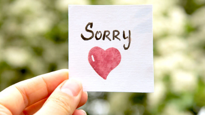 কেন ‘স্যরি’ বলা জরুরি