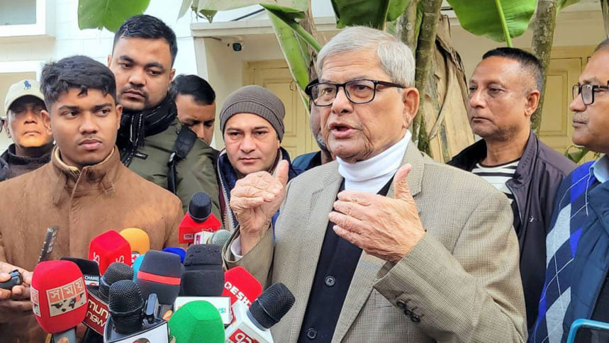 সরকার লুট হওয়া অস্ত্র উদ্ধারে ব্যর্থ: মির্জা ফখরুল