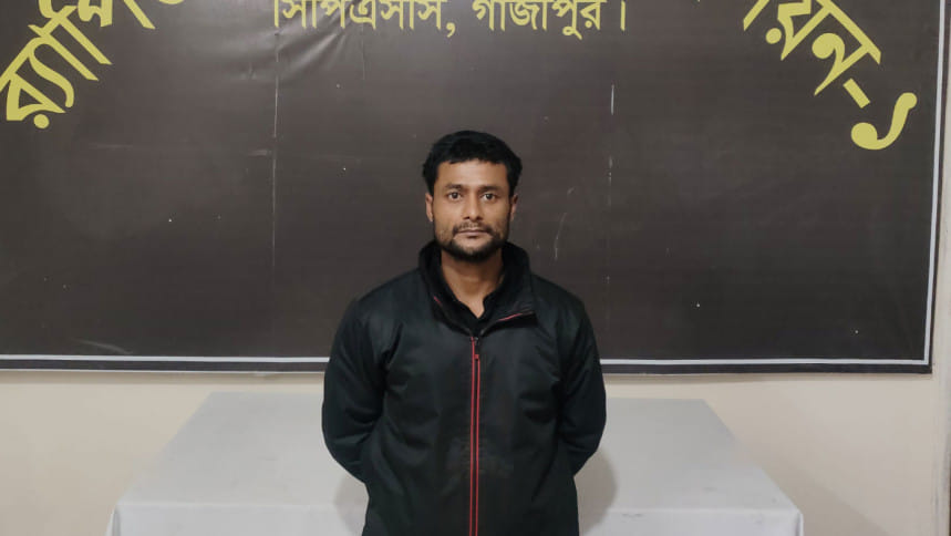 গাজীপুরে পুলিশের ওপর হামলা মামলার প্রধান আসামি গ্রেপ্তার
