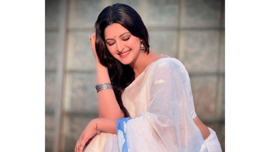 ‘শাস্তি’ সিনেমার চরিত্র নিয়ে ভীষণ রোমাঞ্চিত: পরীমনি