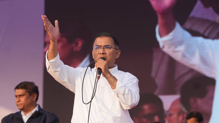 একটি দল বিএনপির বিরুদ্ধে স্বৈরাচারের ভাষা ব্যবহার করছে: তারেক রহমান