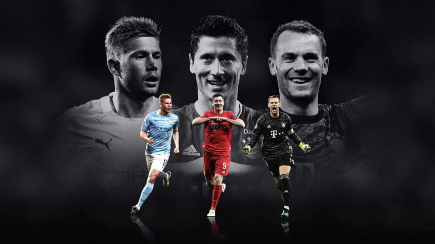 lewandowski, de bruyne, neuer lewandowski, de bruyne, neuer