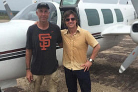 Alan Purwin with Tom Cruise