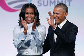 Barack Obama and Michelle Obama