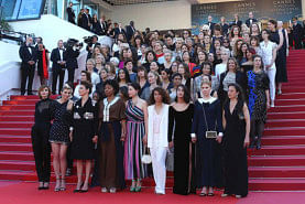 Protest at Cannes