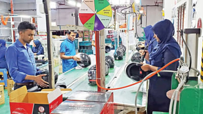 দেশে তৈরি হেলমেট