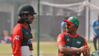 Mohammad Ashraful and Soumya Sarkar