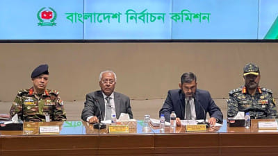 সার্বিকভাবে আইনশৃঙ্খলা পরিস্থিতি অবশ্যই নিয়ন্ত্রণে: ইসি সানাউল্লাহ