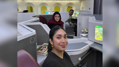 দেশের পথে তারেক রহমান