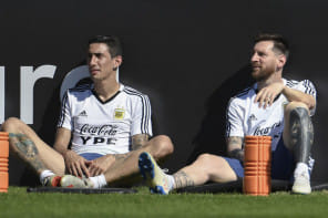 di maria and messi