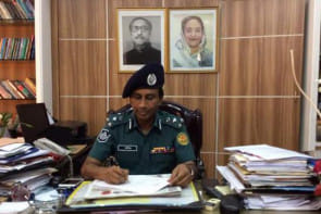 ঢাকা মেট্রোপলিটন পুলিশের (ডিএমপি) সন্ত্রাসবিরোধী ইউনিটের প্রধান মনিরুল ইসলাম 