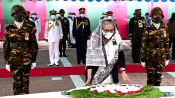 টুঙ্গিপাড়ায় প্রধানমন্ত্রী