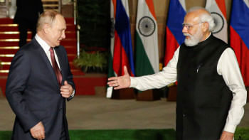 পুতিন ও মোদি