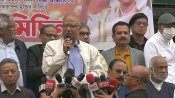 আজকের গণমিছিল দেখে যান, জনগণ সঙ্গে আছে কি না: মোশাররফ