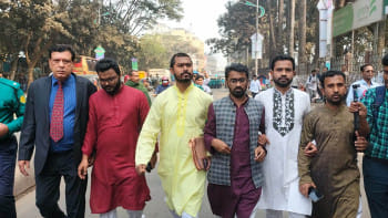 গণঅধিকার পরিষদের বিক্ষোভ কর্মসূচিতে হামলারকারীদের গ্রেপ্তারের দাবি