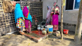 সেন্টমার্টিনে খাবার পানির সংকট