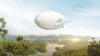 ফ্লাইং হোয়েল (উড়ন্ত তিমিমাছ) এয়ারশিপ। ছবি: ফ্লাইং হোয়েলের ওয়েবসাইট থেকে নেওয়া ফ্লাইং হোয়েল (উড়ন্ত তিমিমাছ) এয়ারশিপ। ছবি: ফ্লাইং হোয়েলের ওয়েবসাইট থেকে নেওয়া