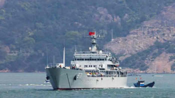 তাইওয়ান প্রণালীতে চীনের মহড়া