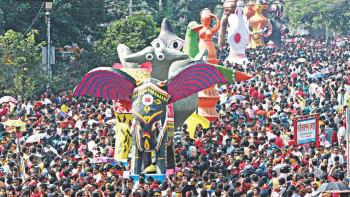 মঙ্গল শোভাযাত্রা, শাহবাগ থানা, জিডি,