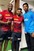 Andre Russell, Litton Das & Mustafizur Rahman 