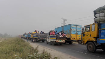 বঙ্গবন্ধু সেতুর উভয় পাশে ১২ কিলোমিটারের বেশি যানজট