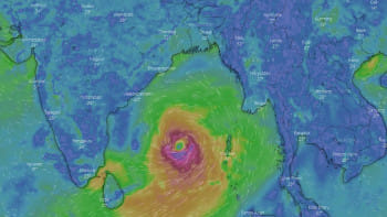 মোখা, ঘূর্ণিঝড় মোখা, বঙ্গোপসাগর, কক্সবাজার, চকপিউ,