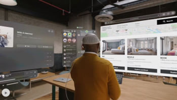 অ্যাপল ভিশন প্রো: হেডসেট পরলেই কম্পিউটার