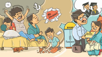 সঞ্চয়, টাকা, ঋণ, ব্যয়,