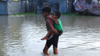 তিস্তার পানি বিপৎসীমার ওপরে