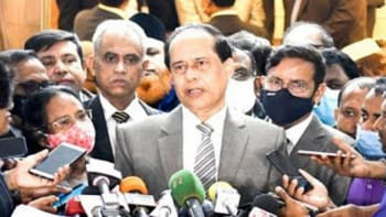 প্রধান নির্বাচন কমিশনার কাজী হাবিবুল আউয়াল। ছবি: বাসস