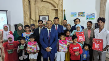 মিশরে পালিত হয় শেখ রাসেল দিবস ২০২৩। ছবি: আফছার হোসাইন